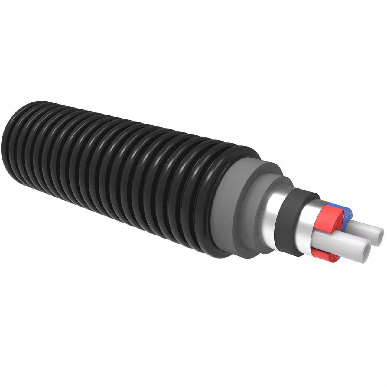 UPONOR - Tubería preaislada Uponor Ecoflex Aqua VIP Twin 25X3,5-20X2,8/140