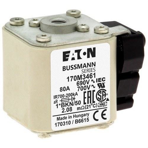 EATON - Fusible Cooper Bussmann 80A 690V 1/BKN/50 AR UC