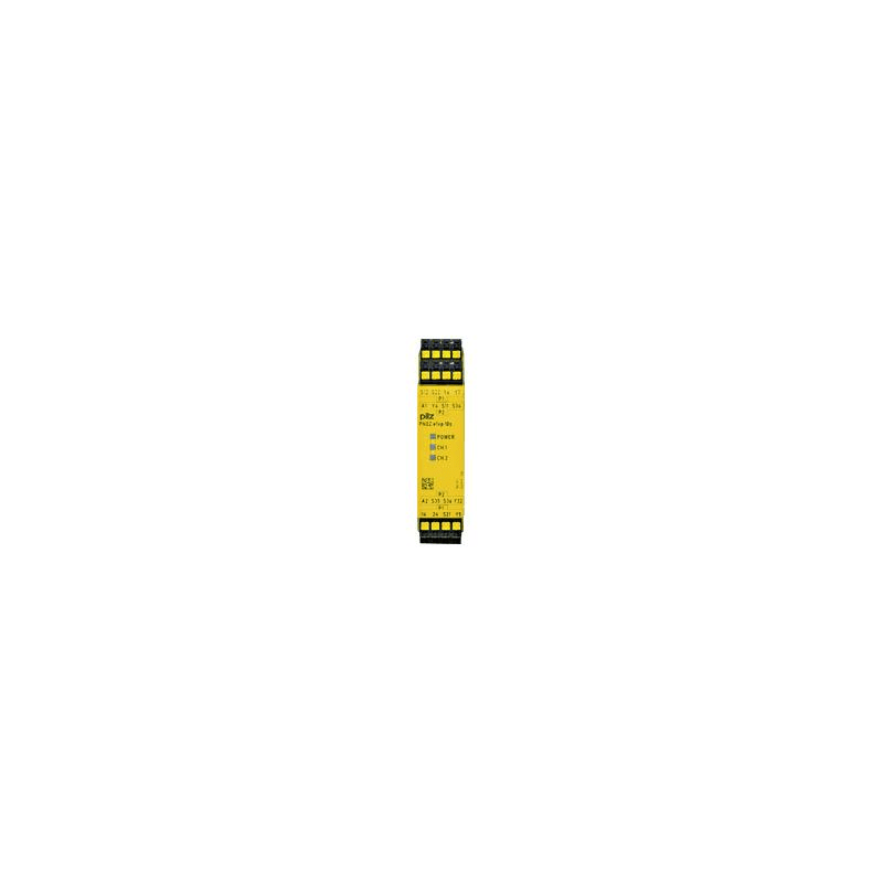 PILZ - RELÉ DE SEGURIDAD; SERIE: PNOZ E1VP C; ENTRADAS:2;