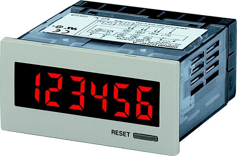 OMRON - Contador totalizador LCD 6 dígitos 100/240V CA