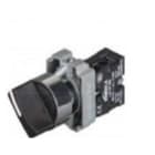 CRADY - Pulsador CP-BD33 selector maneta estándar negro