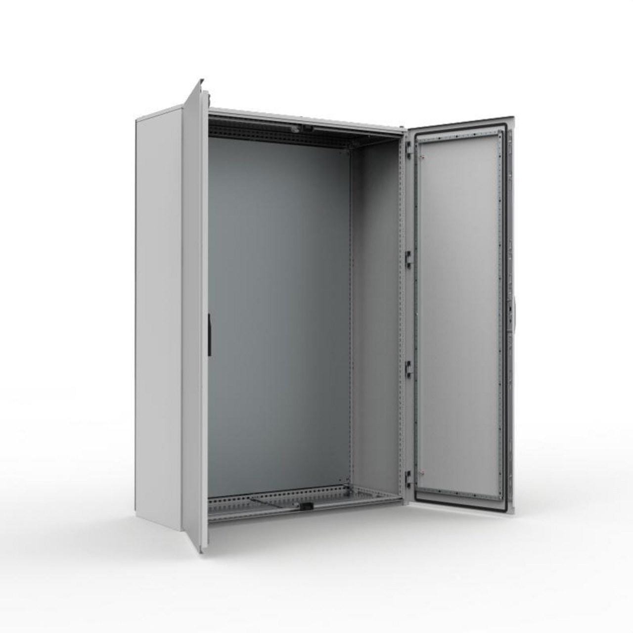 NVENT HOFFMAN - AUTOPORTANTE, 2000X1200X400, COMPACTO, 2 PUERTAS, SIN MP, ACERO DULCE, IP55