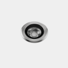 LEDS-C4 - Empotrable de suelo IP66-IP67 Max Medium Round Trim LED 7.9 3000K acero inoxidable AISI 316 423lm
