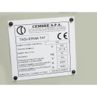 CEMBRE - Placa cuadro MG-VRT-AH 88912 105x110mm blanco