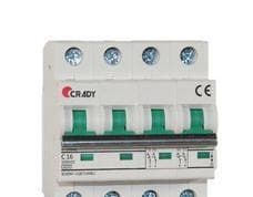 CRADY - Interruptor automático CS-MCB-1000V 16A C 4P