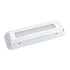 NORMALUX - Luminaria emergencia DUNNA DL-200-2 LED 230lm 1h permanente aluminio