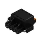 WEIDMULLER - Conector PCB para circuito impreso paso de 5 pines BLF 5.00HC/04/180F SN BK BX