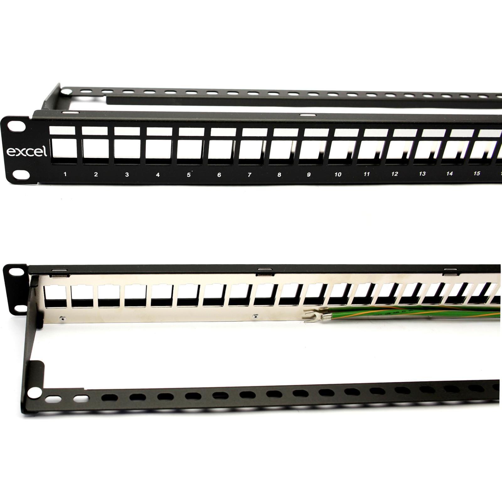 EXCEL - EXCEL 24 PORT FTP UNLOADED KEYSTONE PANEL