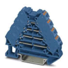PHOENIX CONTACT - Repartidor maniobra 10A Push-in PTRV 4 BU/BU