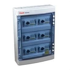 GAVE - CAJA CONEXIÓN 1000VDC 6 MPPT (1 STRING X MPPT) FUS 15A SECCIONADOR 25A + PST-II (6 ENT./6 SAL.)