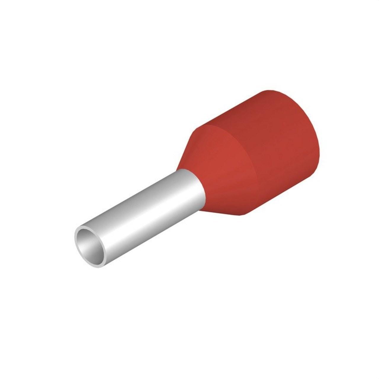 WEIDMULLER - Terminal aislado H 1,5/12S rojo