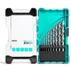 TRADEFORCE - KIT 10 BROCAS PARA METAL DE ACERO M2(DE 1MM A10MM)