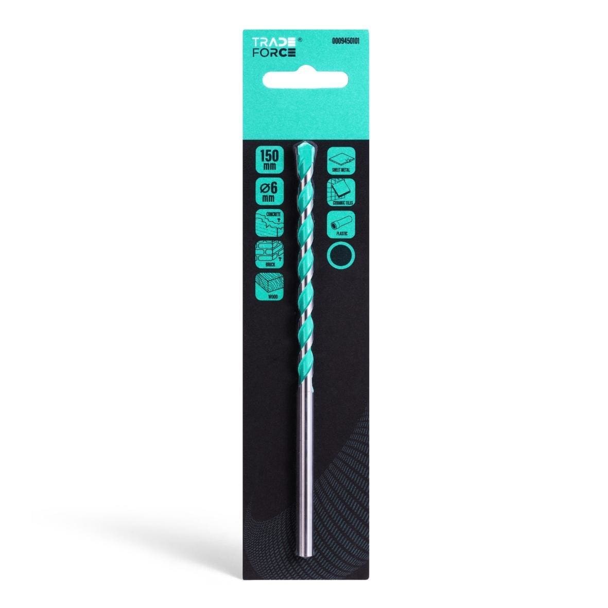 TRADEFORCE - BROCA MULTIMATERIAL CILINDRICA 6X150MM