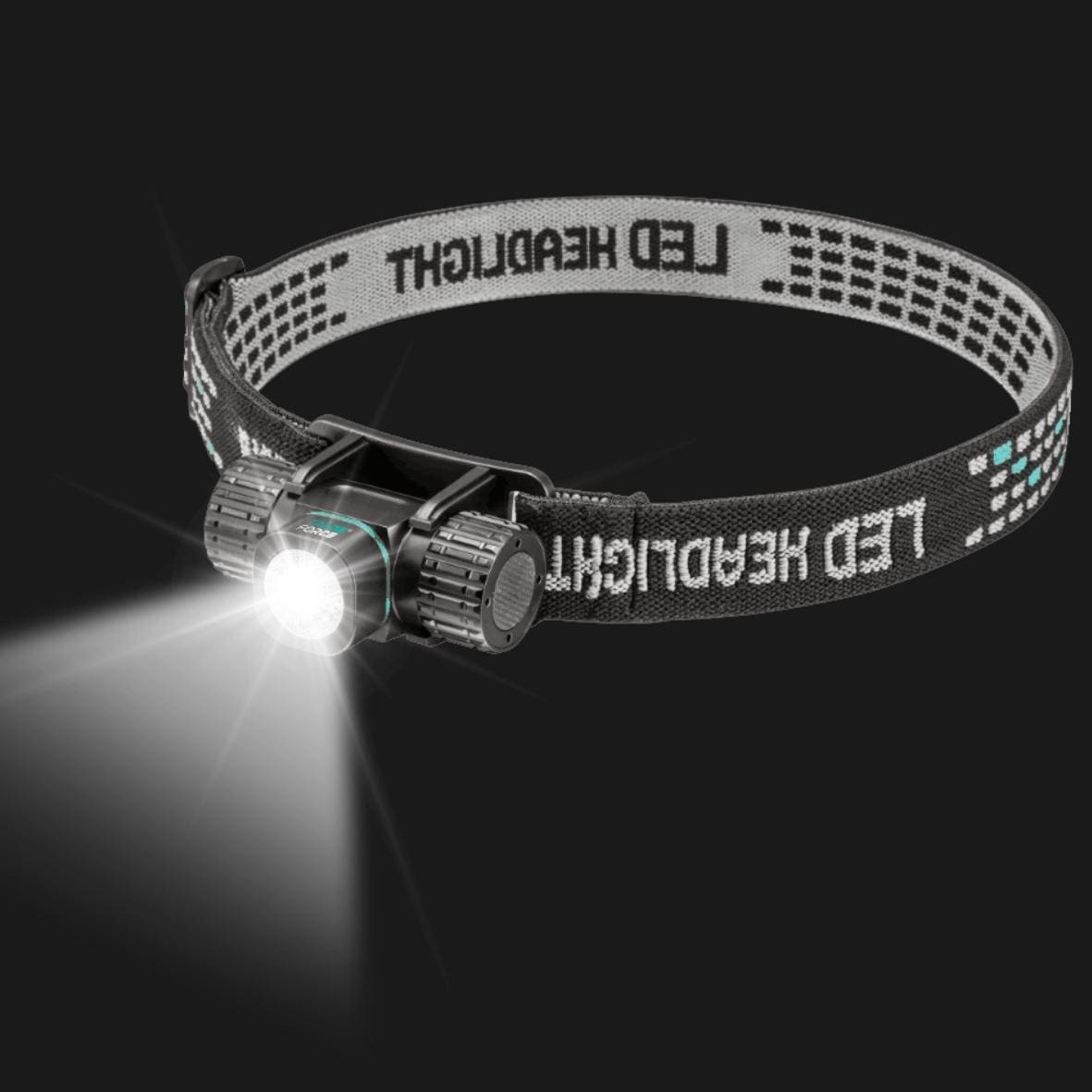 TRADEFORCE - LINTERNA FRONTAL RECARGABLE USB DE 500 LMS