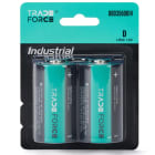 TRADEFORCE - Pack 2 pilas alcalinas LR20 1,5V