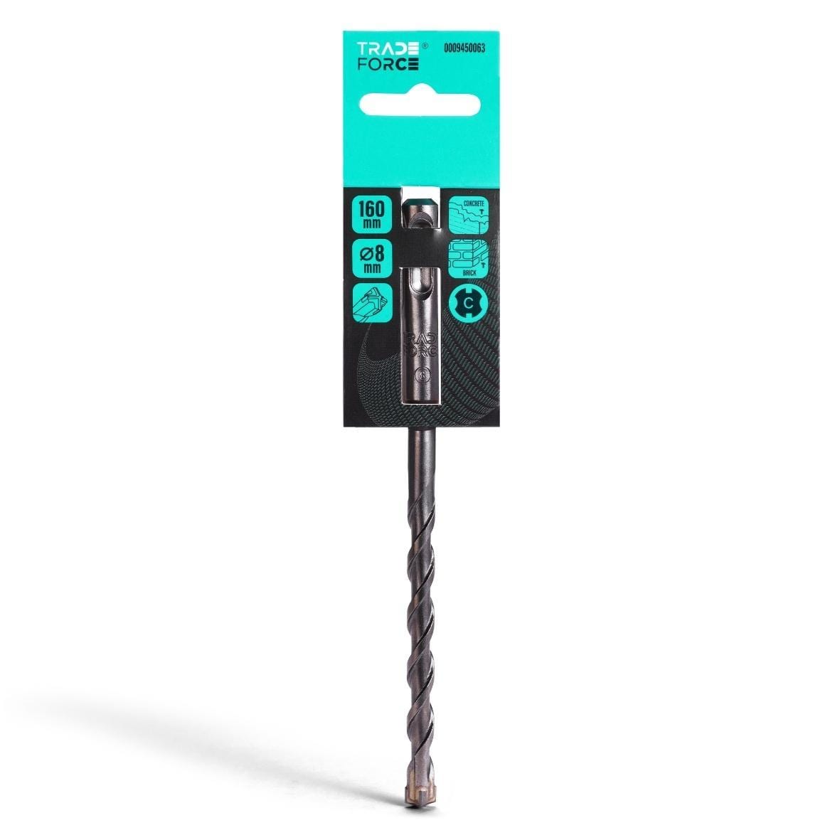TRADEFORCE - BROCA SDS+ PUNTA 4 FILOS 8X160MM