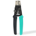 TRADEFORCE - Alicate prensa terminales multi 0,35 a 6 mm (3 en 1)