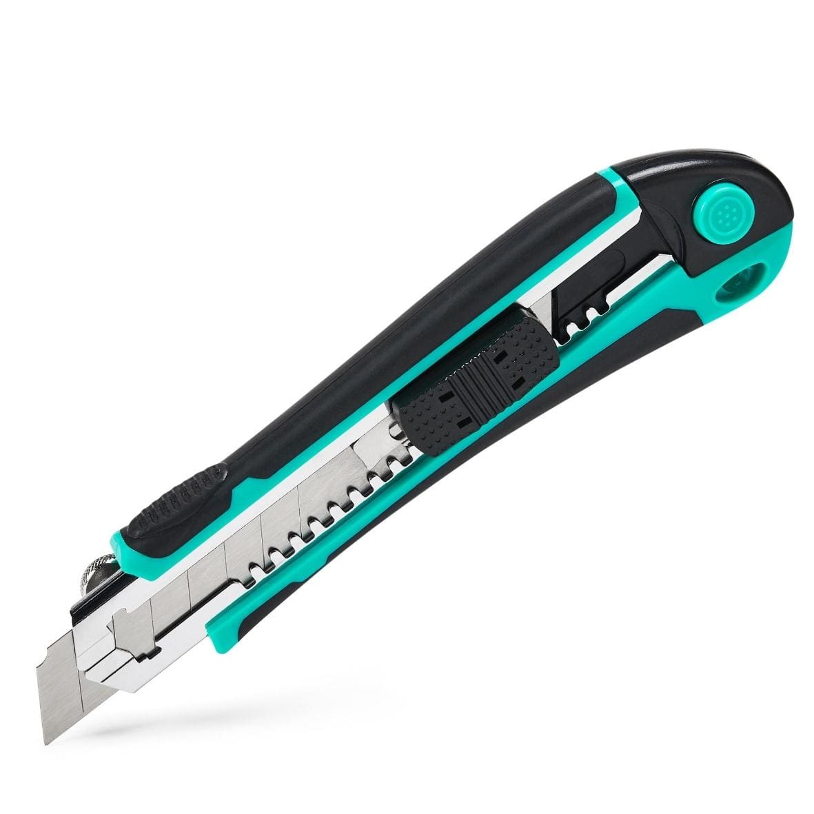 TRADEFORCE - Cutter de cuchilla fracturable 18mm + 5 cuchillas