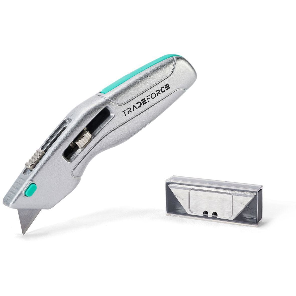 TRADEFORCE - Retractable Safety Utility Knife 165mm