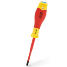 TRADEFORCE - Destornillador aislado Pozidrive PZ2x100mm VDE