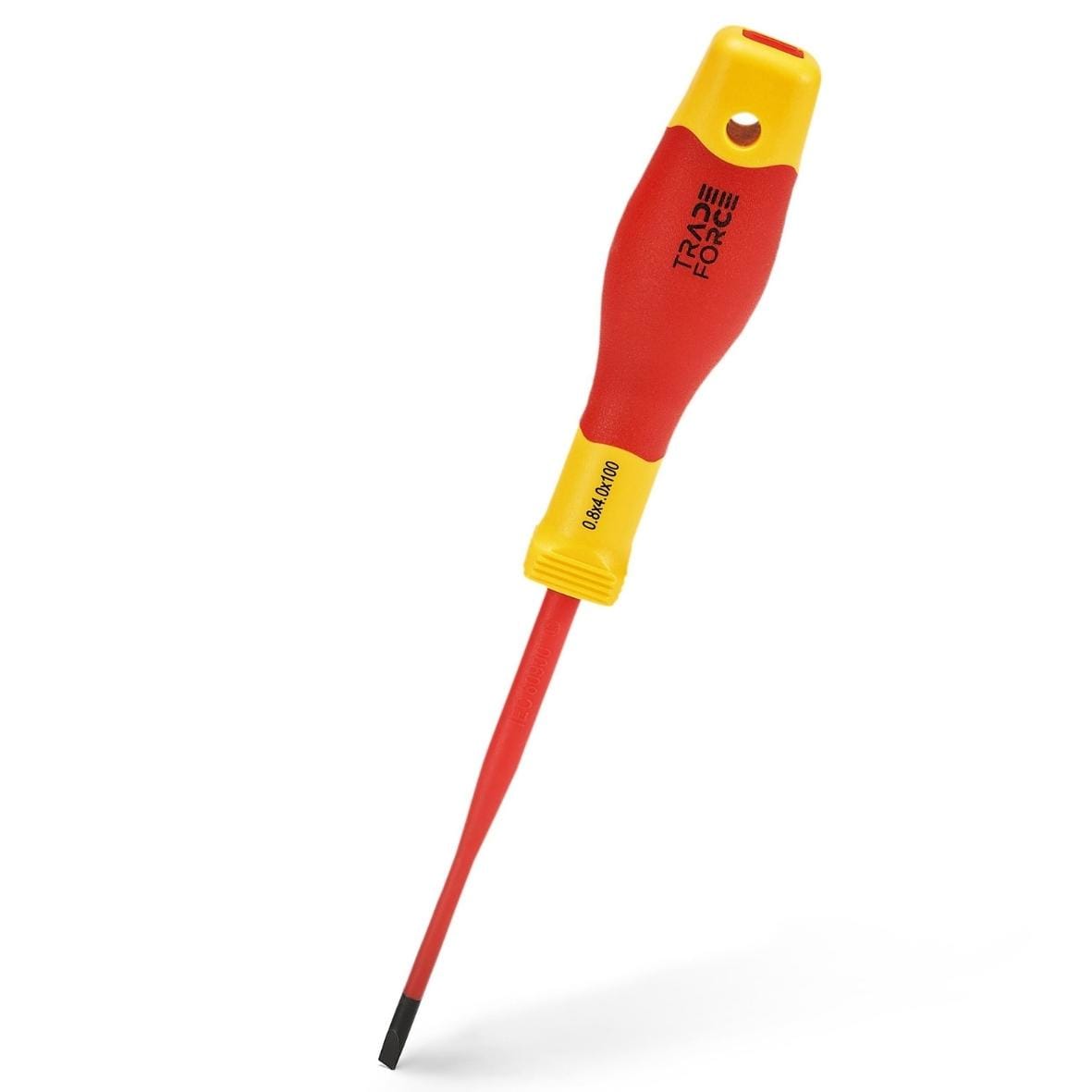 TRADEFORCE - Destornillador aislado plano SL5,5x100mm VDE