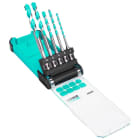 TRADEFORCE - KIT 5 BROCAS MULTIMTERIAL HEX. (4,5,6,8,10 X110MM)