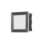 FORLIGHT - Aplique IP65 RECT LED 3.3W 4000K 235lm acero inoxidable
