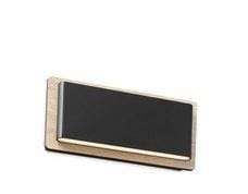 FARO - APLIQUE MOOD 2X3W NEGRO/MADERA