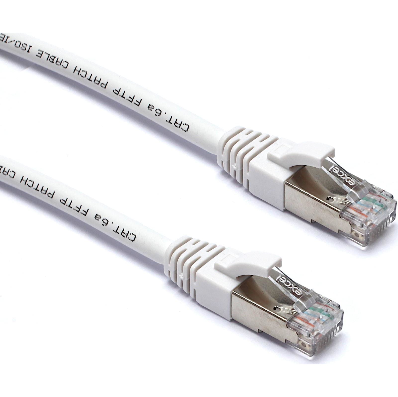 EXCEL - EXCEL CAT6A 2M FFTP LSOH PATCH LEAD WHITE
