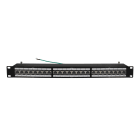 TELEVES - Panel conectorizado rack bastidor 19" 1U - 24xRJ45 Cat 6A FTP