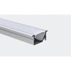 ILUTREK - Difusor mate para disipadore empotrable angular (2m)