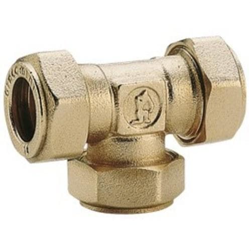 GIACOMINI - TE PARA TUBO DE COBRE R564 DIÁMETRO 22