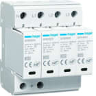 HAGER - DPS 4P tipo 2 TNS/TT Uc 320V In 20kA Imax 65kA contacto señalización
