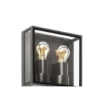 FARO - APLIQUE POMO APLIQUE GRIS OSCURO 2XE27
