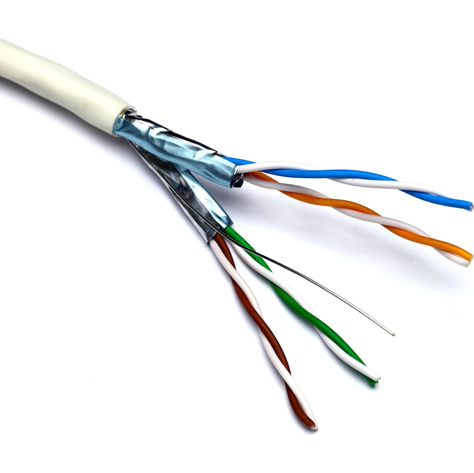 EXCEL - EXCEL CAT6A CABLE U/FTP LSOH B2CA 305M BX WH
