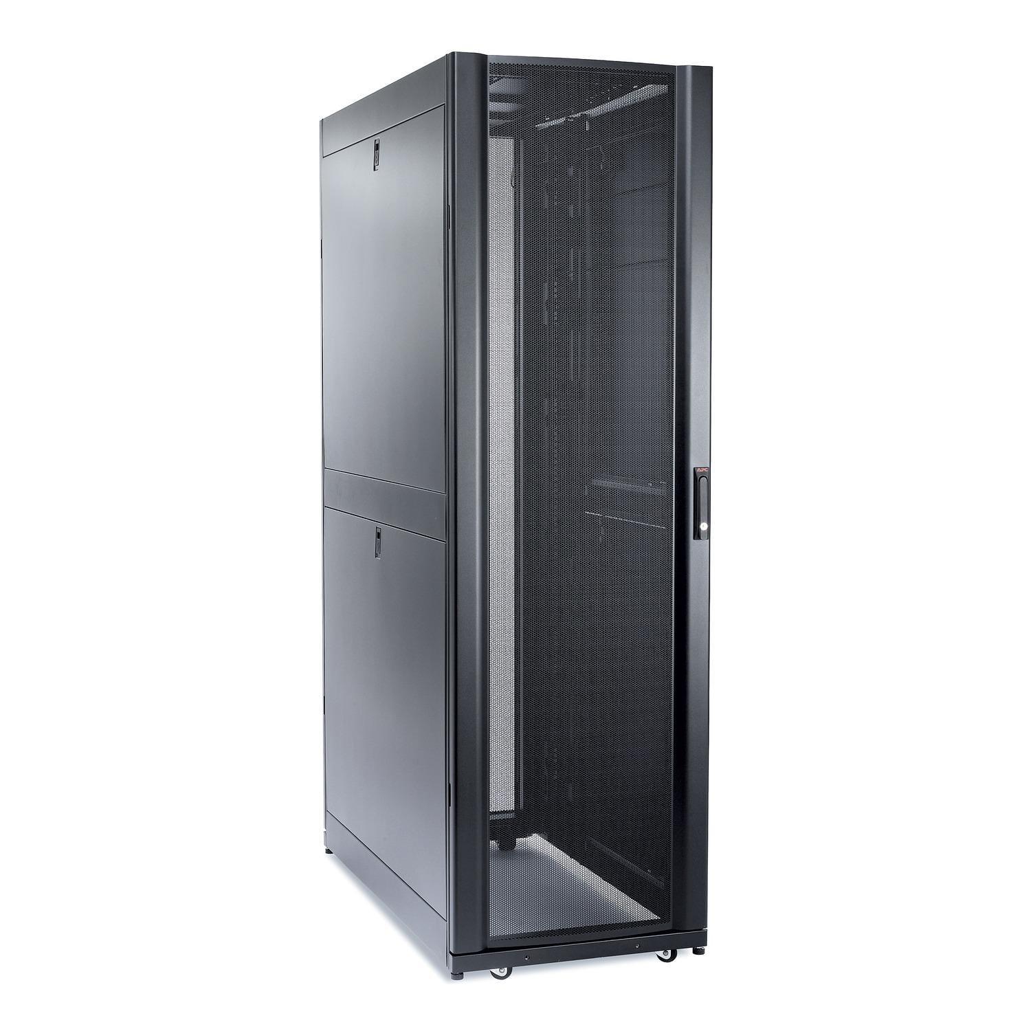 APC by Schneider Electric - Armario NetShelter SX 48U de 600 mm de anchura x 1200 mm de profundidad, con laterales, negro