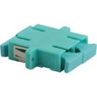 EXCEL - ENBEAM SC DUPLEX ADAPTOR MULTIMODE-AQUA PK6