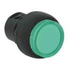 ROCKWELL - PULSADOR LUMINOSO SALIENTE METÁLICO TRANSPARENTE