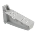 UNEX - Soporte horizontal aislante de ancho 300 mm Unex en U48X sin halógenos color gris