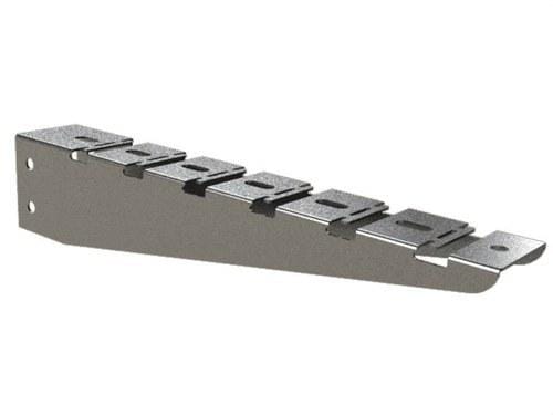 BASOSUPPORT - Soporte C-SR 600mm galvanizado en caliente (GC)