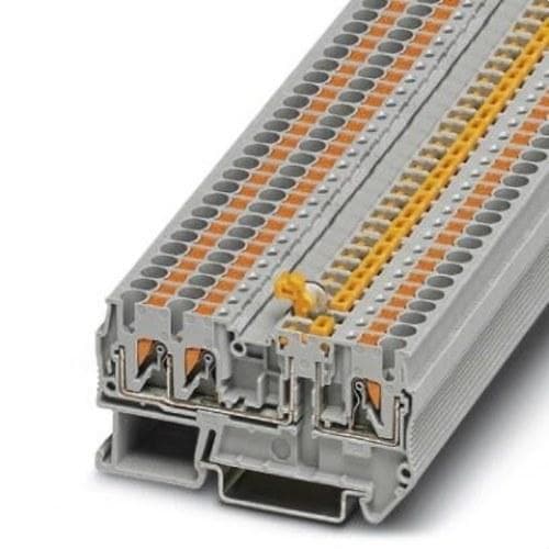PHOENIX CONTACT - Borne conexión Push-in 20A 400V 67,8X5,2mm gris