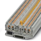 PHOENIX CONTACT - Borne conexión Push-in 20A 400V 79,6X5,2mm gris