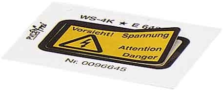 PHOENIX CONTACT - PLACA DE AVISO WS-2K