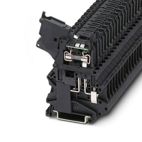 PHOENIX CONTACT - Borne de carril UT 4-HESILED 24 (5x20)-EX para fusible