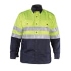 3L INTERNACIONAL - WELDER HV  CAMISA IGNIFUGA AMARILLO / AZUL M Normativa: EN 340, EN 11612, EN11611, EN 1149-5, EN 20471 y EN 61482-1-2