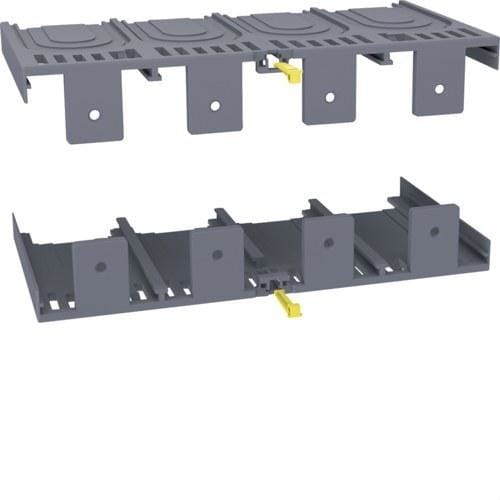 HAGER - Cubreborne para interruptores x/P630 4P conexión posterior / interruptor enchufable