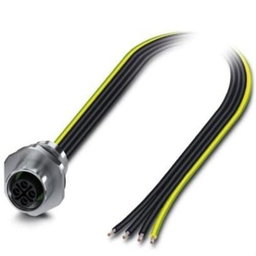 PHOENIX CONTACT - Conector enchufable SACC-E-M12FSS-4P-M16XL/0,5 PE