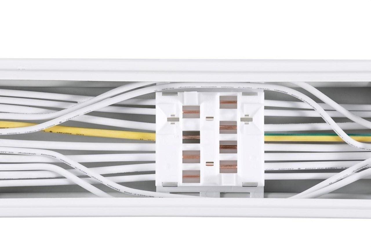 SYLVANIA - Carril RTS 3000mm 8- cable blanco