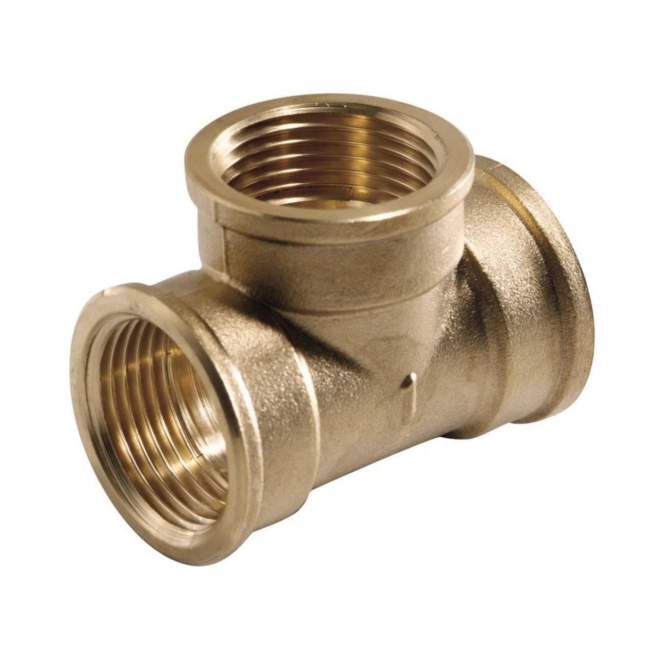 MT VF - Te 90° igual H 3" latón