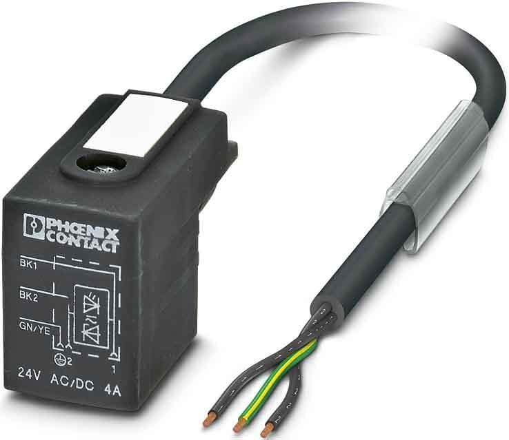 PHOENIX CONTACT - Cable SAC-3P-10,0-PUR/BI-1L-Z para sensores/ actuadores